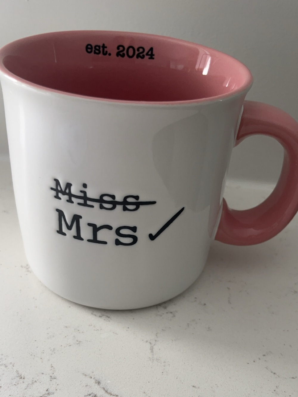 Miss to Mrs 2024 mug